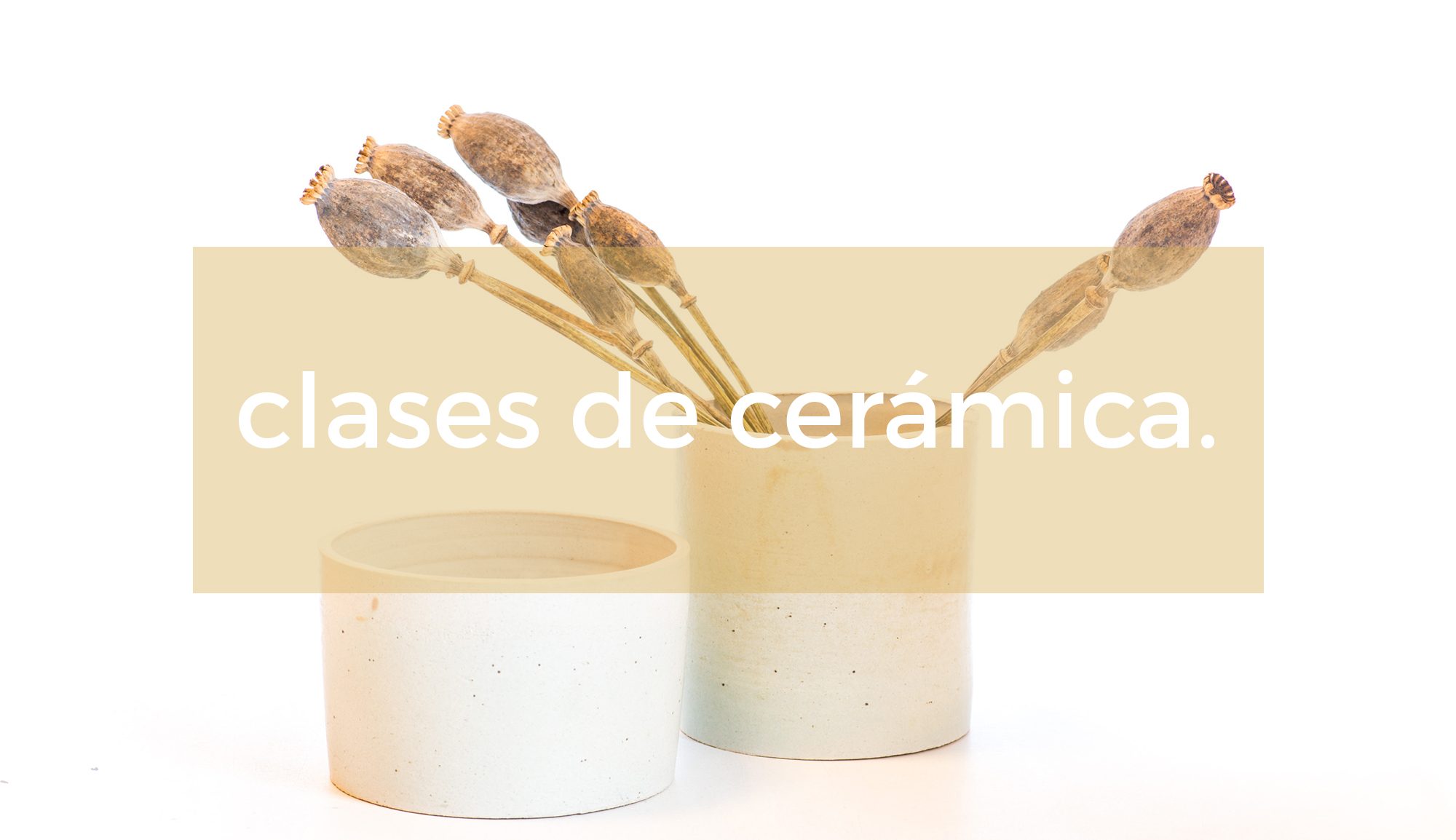 Clases de cerámica en Madrid en la tienda taller de Resu Labrador